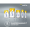 VARTA Alkaline Batterie Energy, 24er Cube Pack, Micro AAA