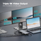 DIGITUS Docking Station, USB-C, 13-Port, grau / schwarz