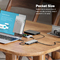 DIGITUS Docking Station, USB-C, 8-Port, grau / schwarz