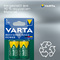 VARTA NiMH Akku "RECHARGE ACCU Power", Mono (D), 3000 mAh