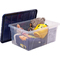 Fellowes Aufbewahrungsbox BANKERS BOX, 38 Liter, transparent
