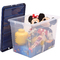 Fellowes Aufbewahrungsbox BANKERS BOX, 64 Liter, transparent