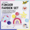 folia Fingerfarben-Set "SWEET RAINBOW"