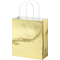 folia Papier-Tragetaschen GOLD GLNZEND, Gre: M