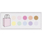 folia Papier-Tragetaschen PASTELL, Gre: S, farbig sortiert