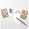 folia Spielkarten BLANKO, 65 x 100 mm, wei