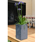 EDA Pflanzsule BASALT UP, Hhe: 495 mm, anthrazit
