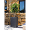 EDA Pflanzsule BASALT UP, Hhe: 495 mm, anthrazit