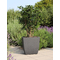 EDA Pflanzgef BASALT Diva, eckig, 435 mm, anthrazit