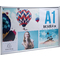 EXACOMPTA Plakatrahmen, DIN A1, silber eloxiert