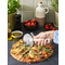 GastroMax Pizzaschneider BIO, Lnge: 220 mm, Edelstahl/creme
