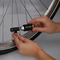 FISCHER Fahrrad-Luftpumpe und Kartusche CO2