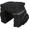 FISCHER Fahrrad-Gepcktrgertasche, 3-fach, schwarz