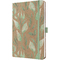 sigel Buchkalender Jolie Pure 2026 "Sparkle Leaves", A5