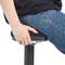LogiLink Sitz-Steh-Hocker, hhenverstellbar, schwarz/orange