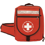 Leina Erste-Hilfe-Notfallrucksack, 36-teilig, rot
