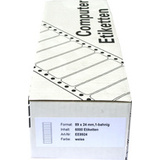 Kores Computer-Etiketten, endlos, 89 x 36 mm, 1-bahnig
