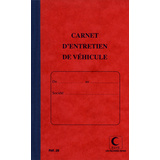 ELVE carnet d'entretien de vhicule, 32 pages