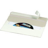 SMARTBOXPRO CD/DVD-Brief, din lang, mit Fenster links, wei