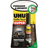 UHU colle SUPER strong & Safe, 7 g, sur carte blister