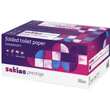 satino by wepa einzelblatt-toilettenpapier Prestige, wei