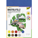 folia Bastelfiz, 200 x 300 mm, 150 g/qm, farbig sortiert