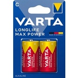 VARTA alkaline Batterie "LONGLIFE max Power", baby (C/LR14)
