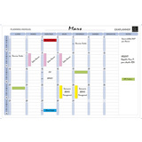 EXACOMPTA planning magntique mensuel Exaplanner