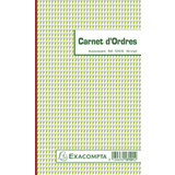 EXACOMPTA manifold "Carnet d'ordres", 210 x 135 mm, tripli