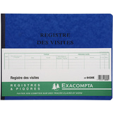 EXACOMPTA Piqre "Registre des Visites", 250 x 320 mm