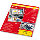 FOLEX Color-Laserfolie, din A4, selbstklebend, transparent