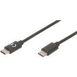 DIGITUS usb 3.0 Anschlusskabel, usb-c - usb-c Stecker, 1,8 m