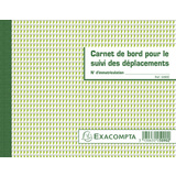 EXACOMPTA carnet de bord pour le suivi des dplacements