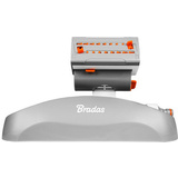 Bradas turbo-kreisregner WHITE LINE, grau/wei/orange