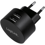 LogiLink usb-adapterstecker fr fast Charging, 2x USB