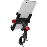LogiLink Fahrrad-Smartphonehalterung, gewinkelt, schwarz/rot
