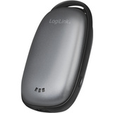 LogiLink mobiler Zusatzakku & Handwrmer, 4.000 mAh, grau