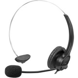 LogiLink mono Headset, mit Mikrofon, USB-A-Stecker, schwarz