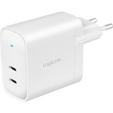 LogiLink USB-Steckdosenadapter, 2x usb-c PD, wei, 40 Watt