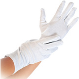 HYGOSTAR baumwoll-handschuh Blanc, XL, wei