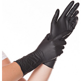 HYGOSTAR nitril-handschuh SAFE LONG, XL, schwarz, puderfrei