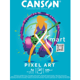 CANSON studienblock XS'MART pixel ART, din A4