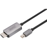 DIGITUS 8K mini DisplayPort Adapterkabel, mini-dp - HDMI-A