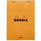 RHODIA notizblock No. 16 Yellow, din A5, kariert, orange