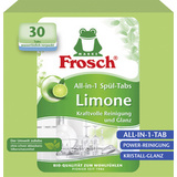 Frosch Spülmaschinentabs all-in-1 Limone, 30 Tabs