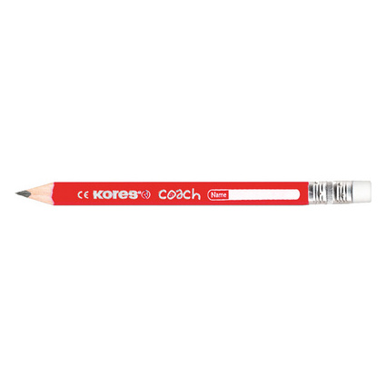 Kores Bleistift COACH, dreieckig, Hrtegrad: 2 HB