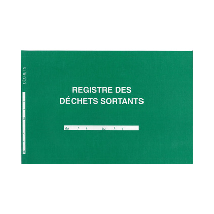 ELVE Registre des dchets sortants