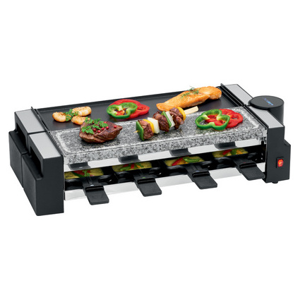 CLATRONIC Raclette-Grill RG 3678, mit heiem Stein