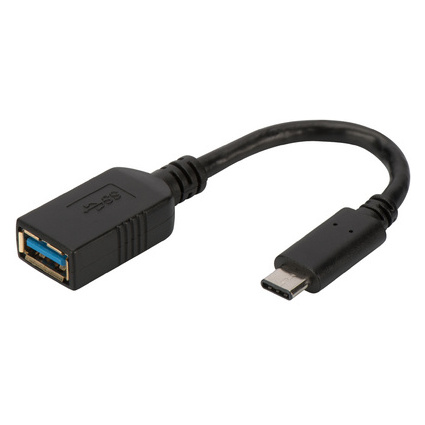 DIGITUS USB 3.0 Adapterkabel, USB-C - USB-A, 0,15 m