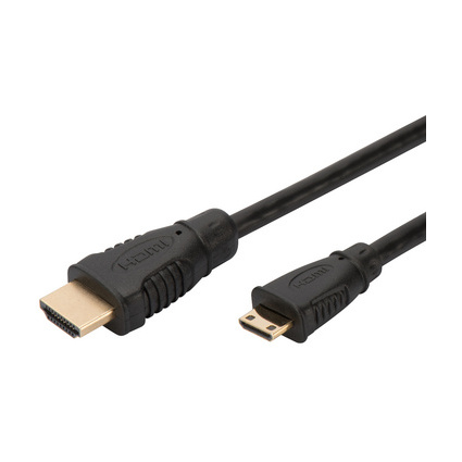 DIGITUS Anschlusskabel High Speed, HDMI-A - Mini HDMI-C